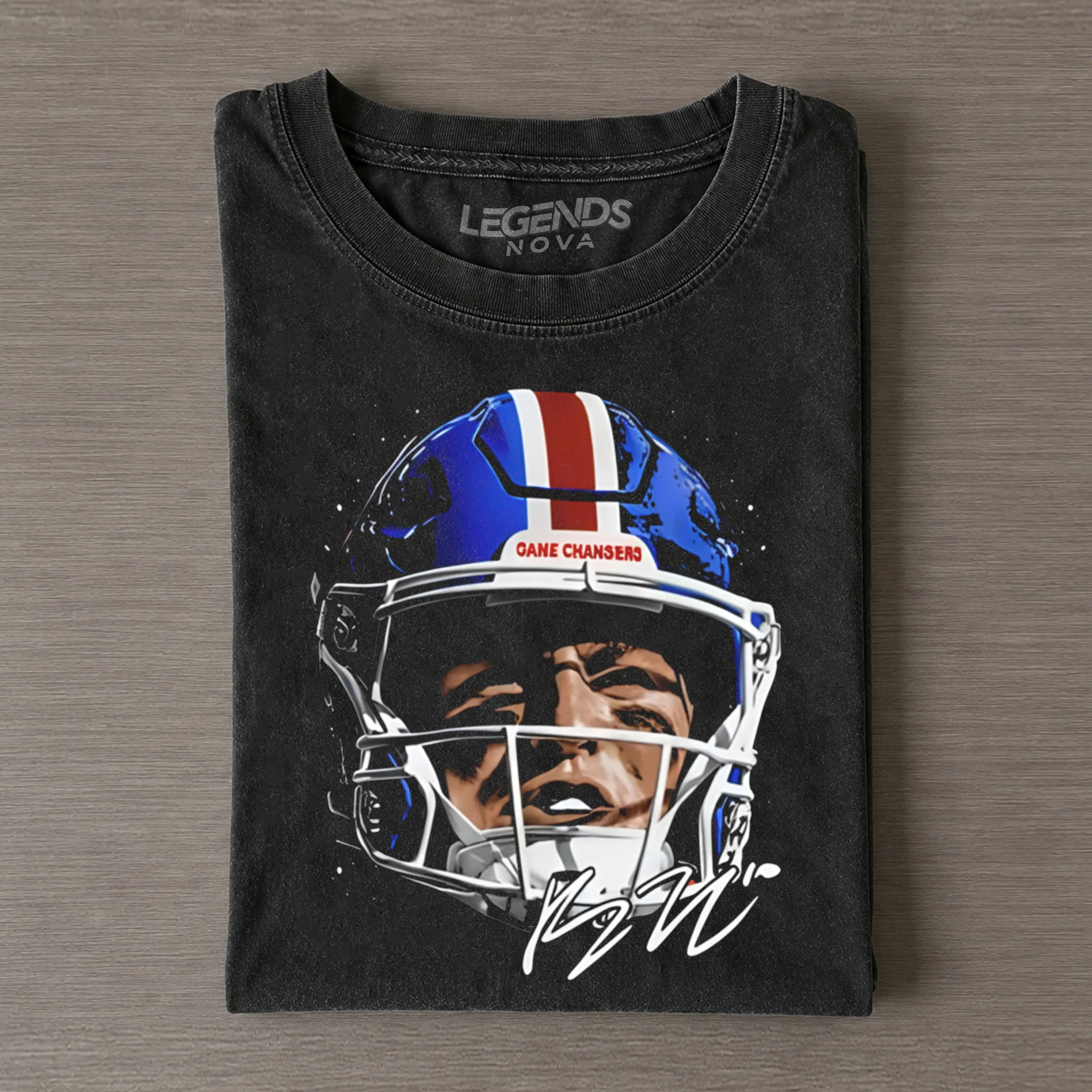 Bo Nix Football Vintage T-shirt