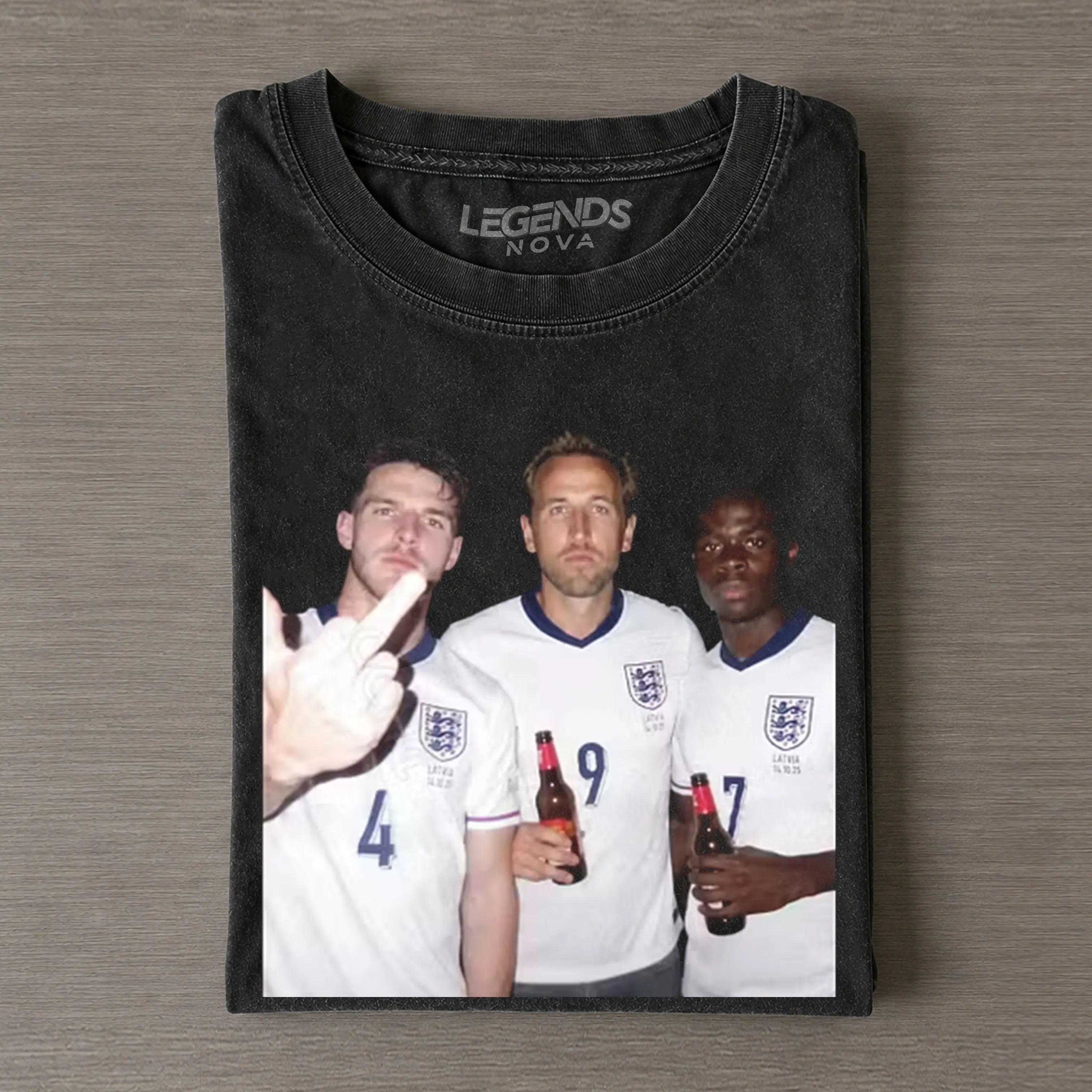 Harry Kane & Bukayo Saka & Declan Rice England Football Culture Tee