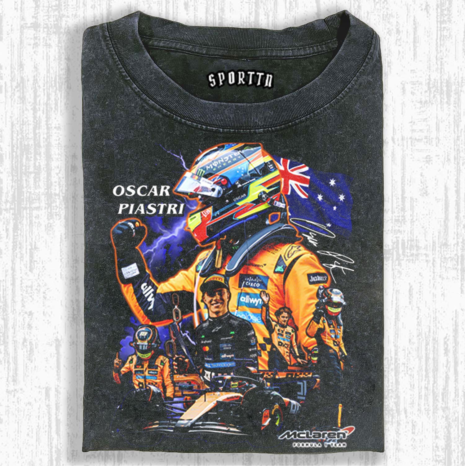 Oscar Piastri Graphic F1 Tee/Sweatshirt/Hoodie