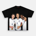 Harry Kane & Bukayo Saka & Declan Rice England Football Culture Tee