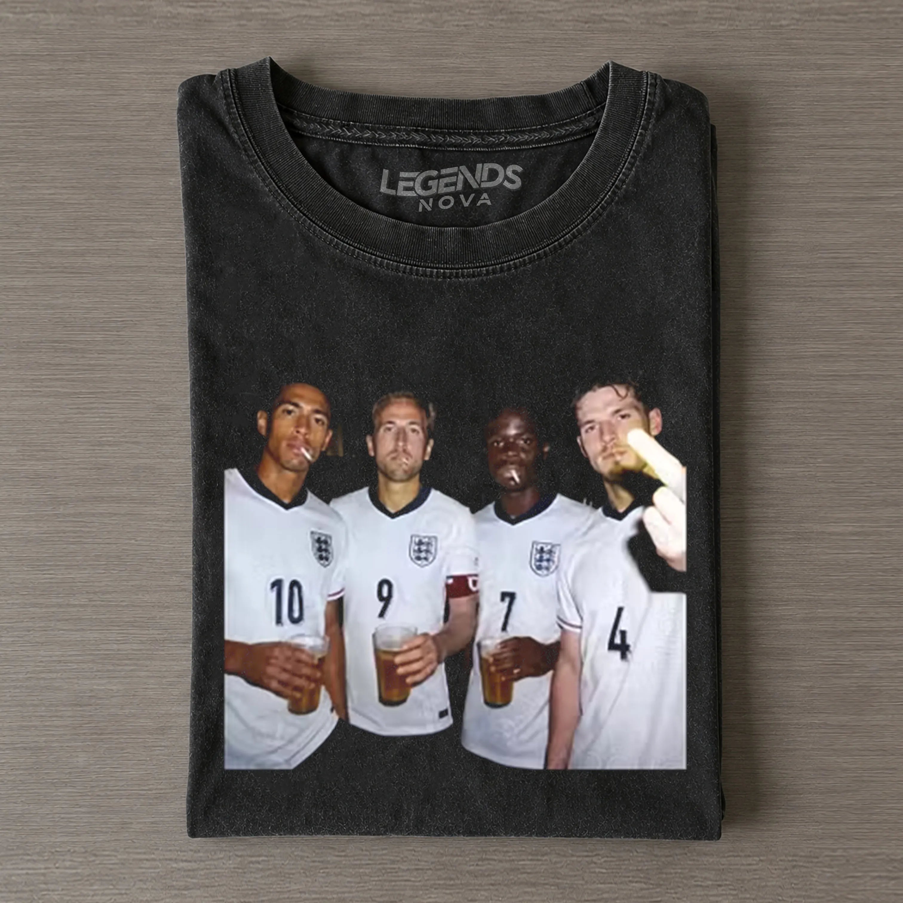 Harry Kane & Jude Bellingham & Bukayo Saka & Declan Rice England Football Style Tee