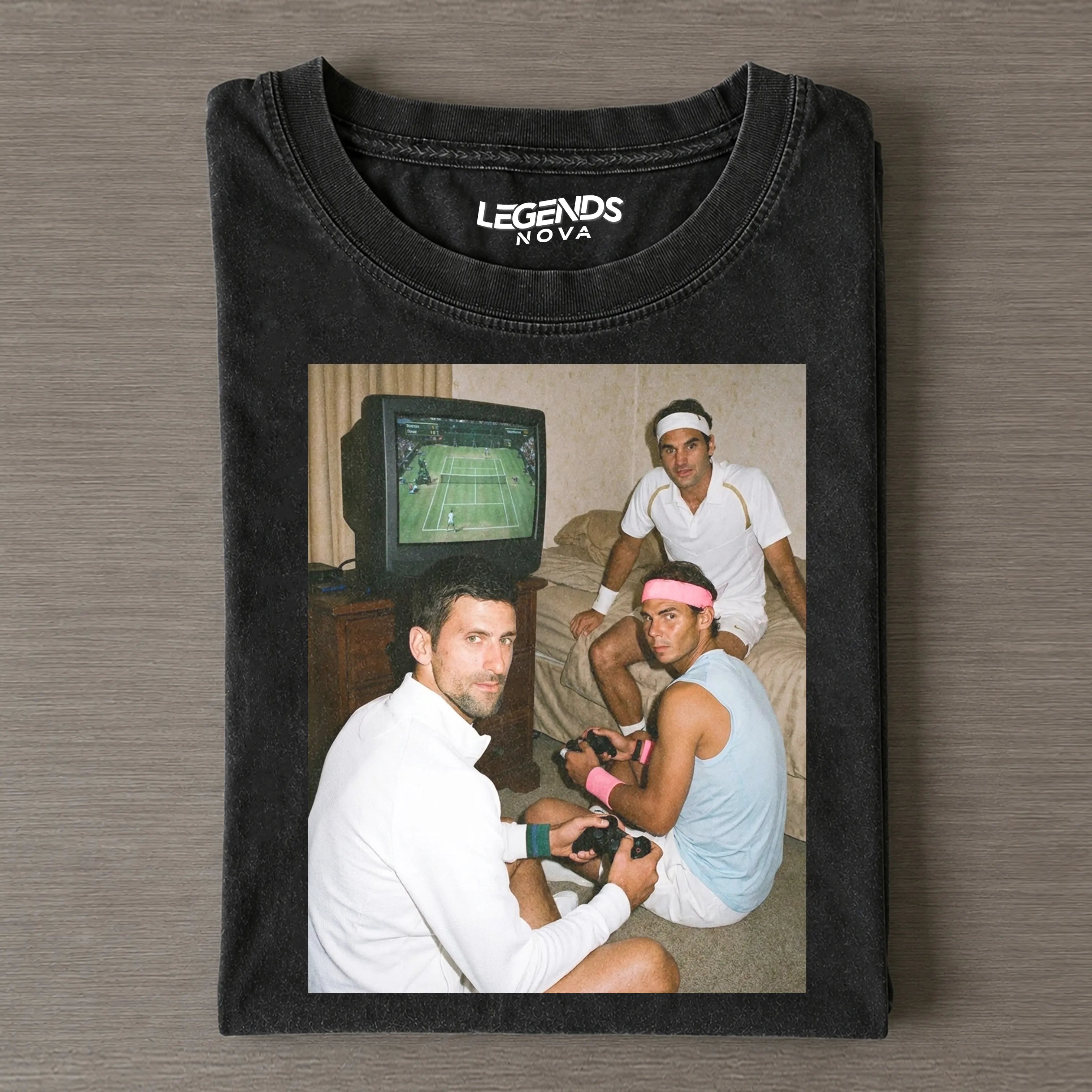 Djokovic & Nadal & Federer 2026 Tee
