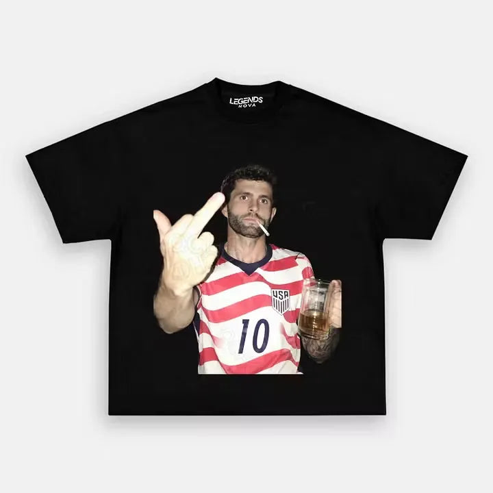Christian Pulisic USA Soccer Style Tee 4
