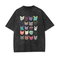 Cat Vintage Washed T-Shirt/Sweatshirt/Hoodie