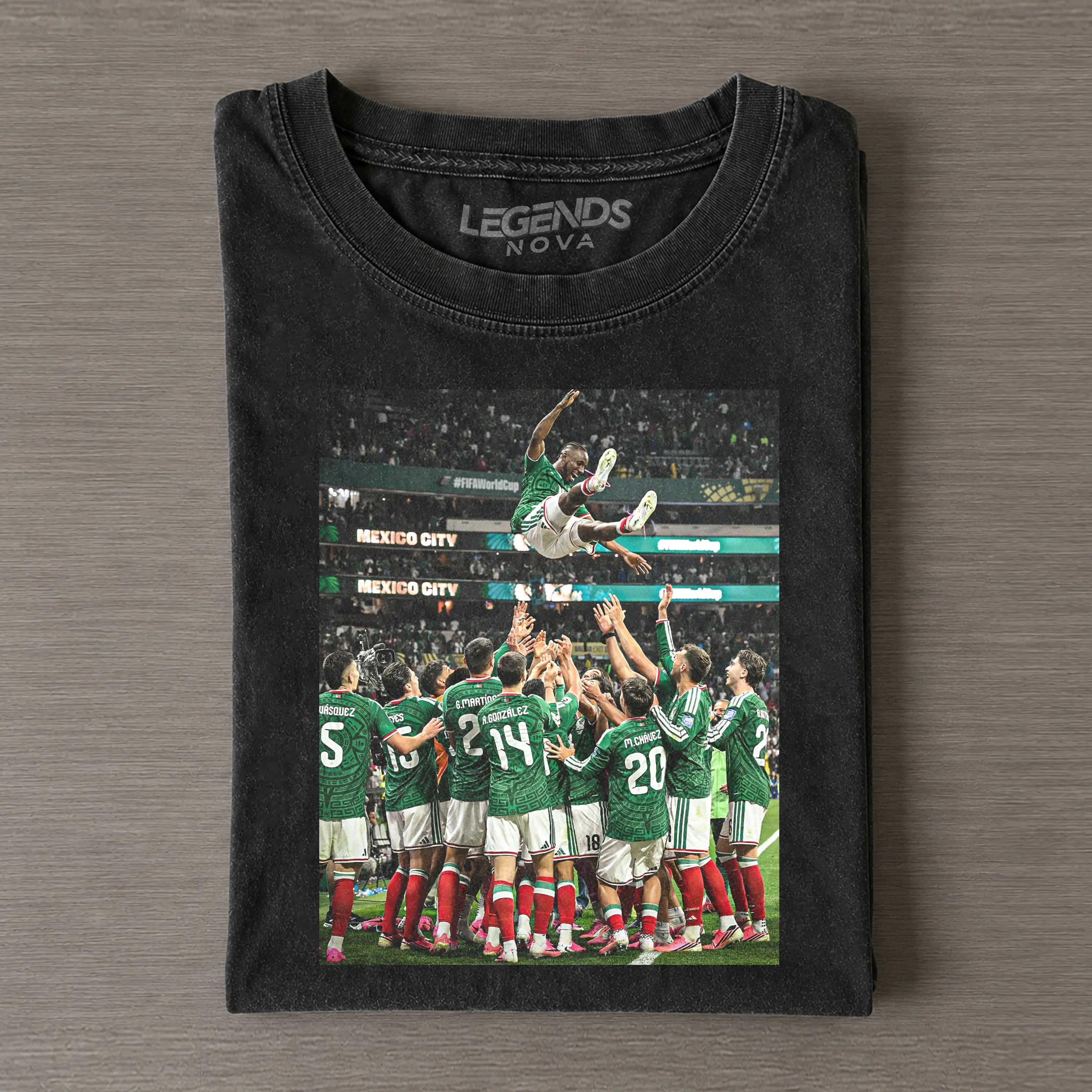 2026 World Cup Mexico Team Honor Julián Quiñones T-Shirt