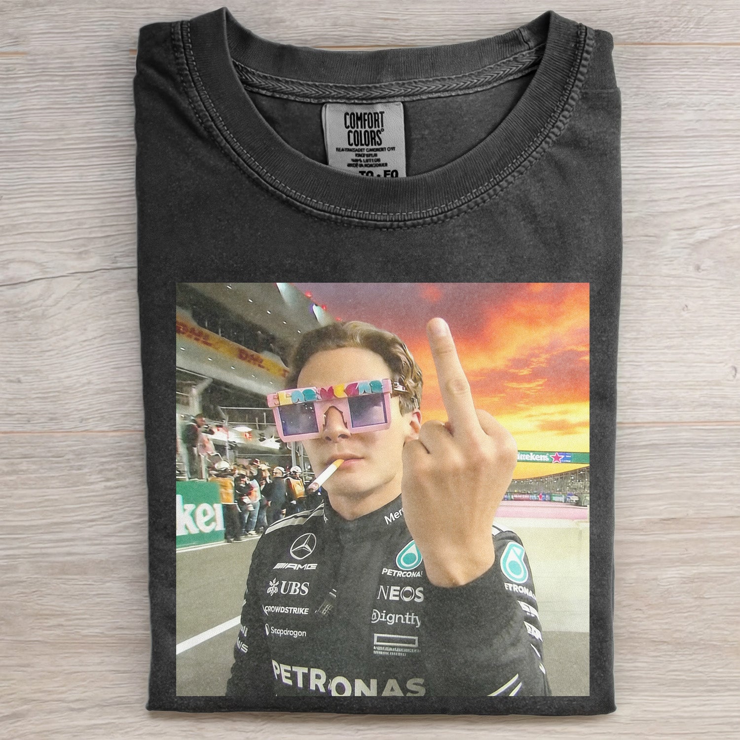 F1 George Russell Funny Meme T-Shirt