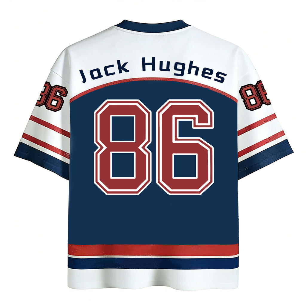 Jack Hughes Champion USA Mesh Jersey