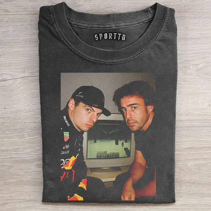 Max Verstappen & Fernando AlonsoTee/Sweatshirt/Hoodie