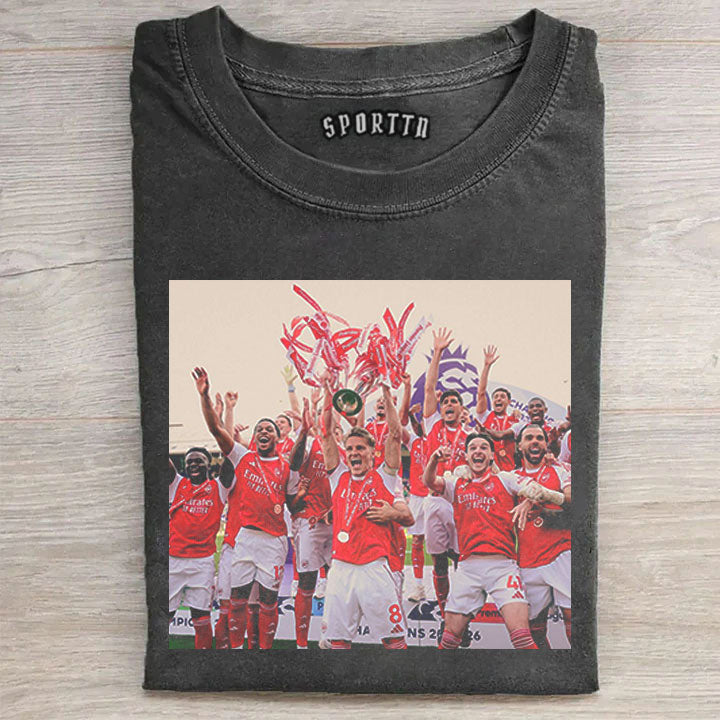 Arsenal’s Premier League Glory 2026 T-Shirt
