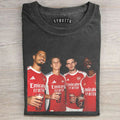 Arsenal-William Saliba & Martin Odegaard & Declan Rice & Bukayo Saka Tee