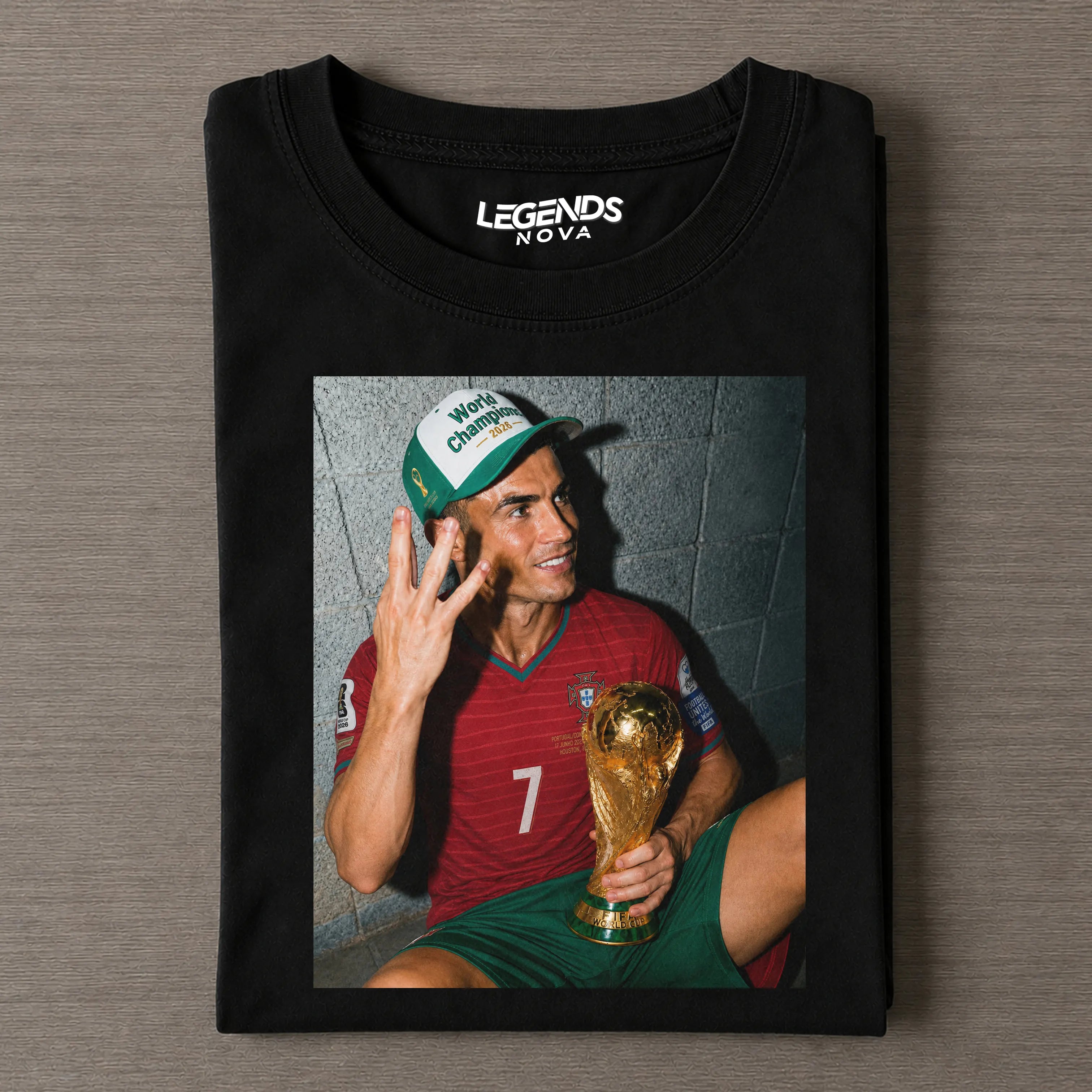 Cristiano Ronaldo 2026 Vintage TEE