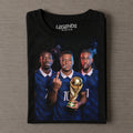 Ousmane Dembélé & Kylian Mbappé & Michael Olise France T-shirt