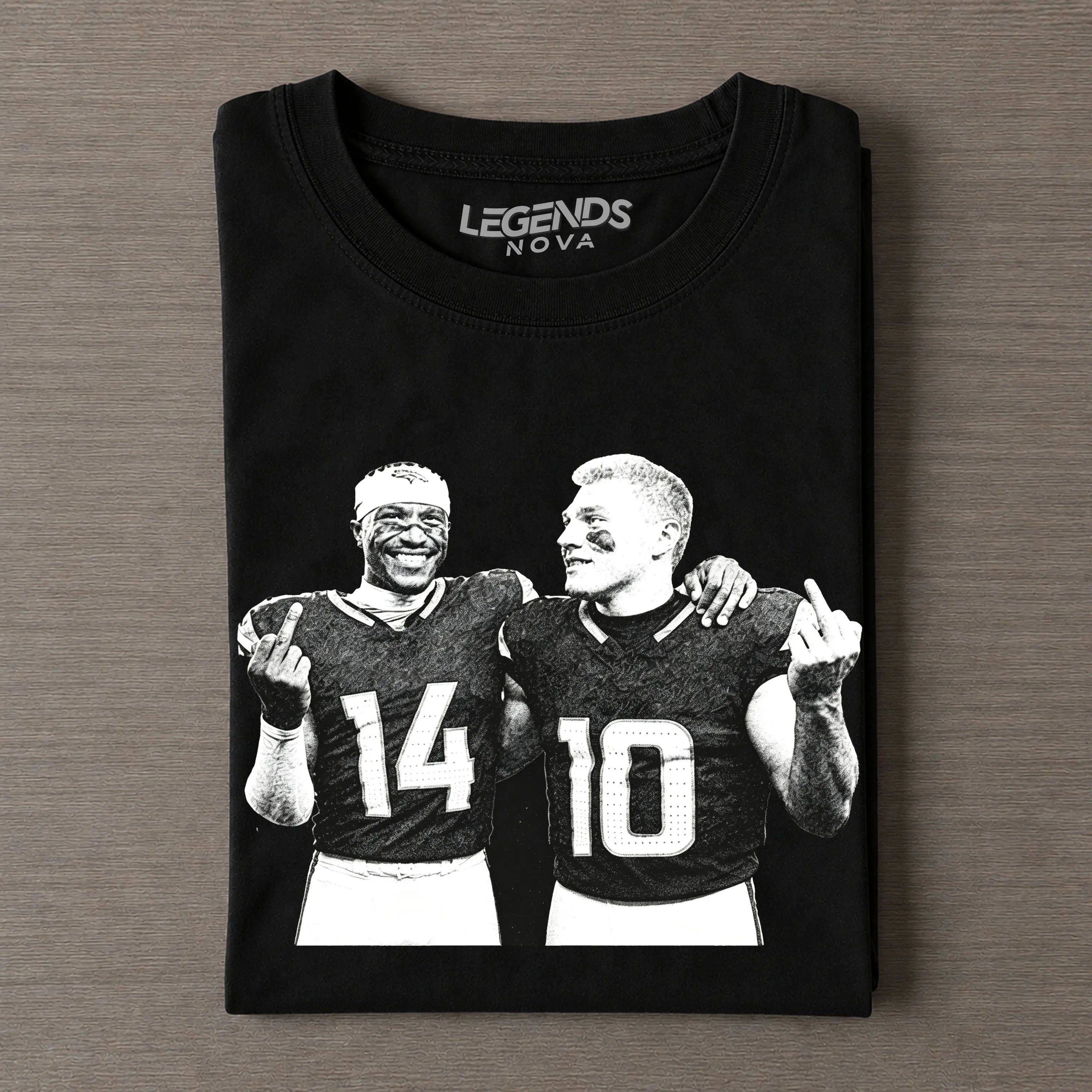 Bo Nix & Courtland Sutton Football T-shirt
