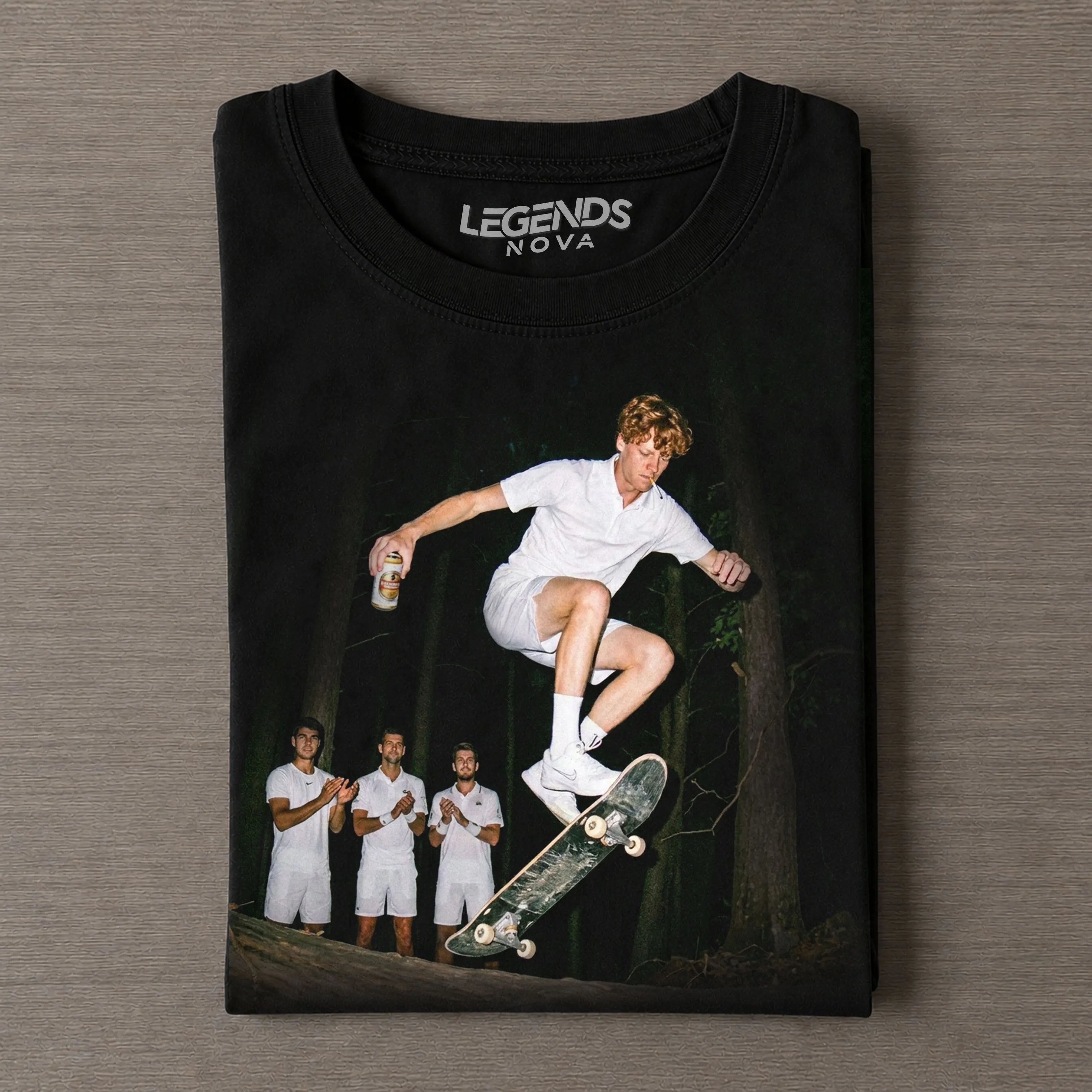 Wimbledon 2026 Men's Singles Italy Jannik Sinner Funny Tennis T-shirt