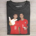 João Félix & Cristiano Ronaldo Portugal Style Tee