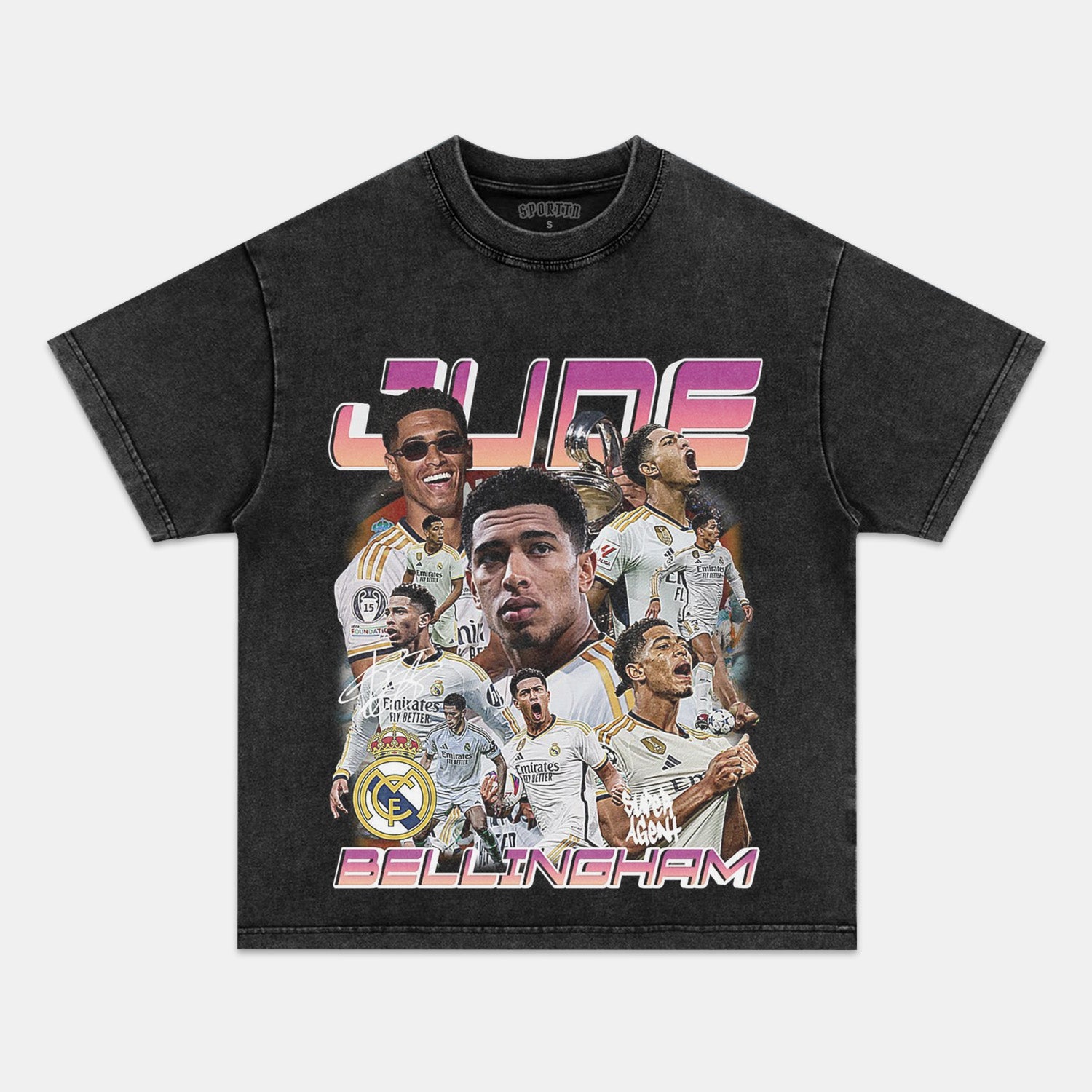 Bootleg Vintage 90's Jude Bellingham Collection T-shirt