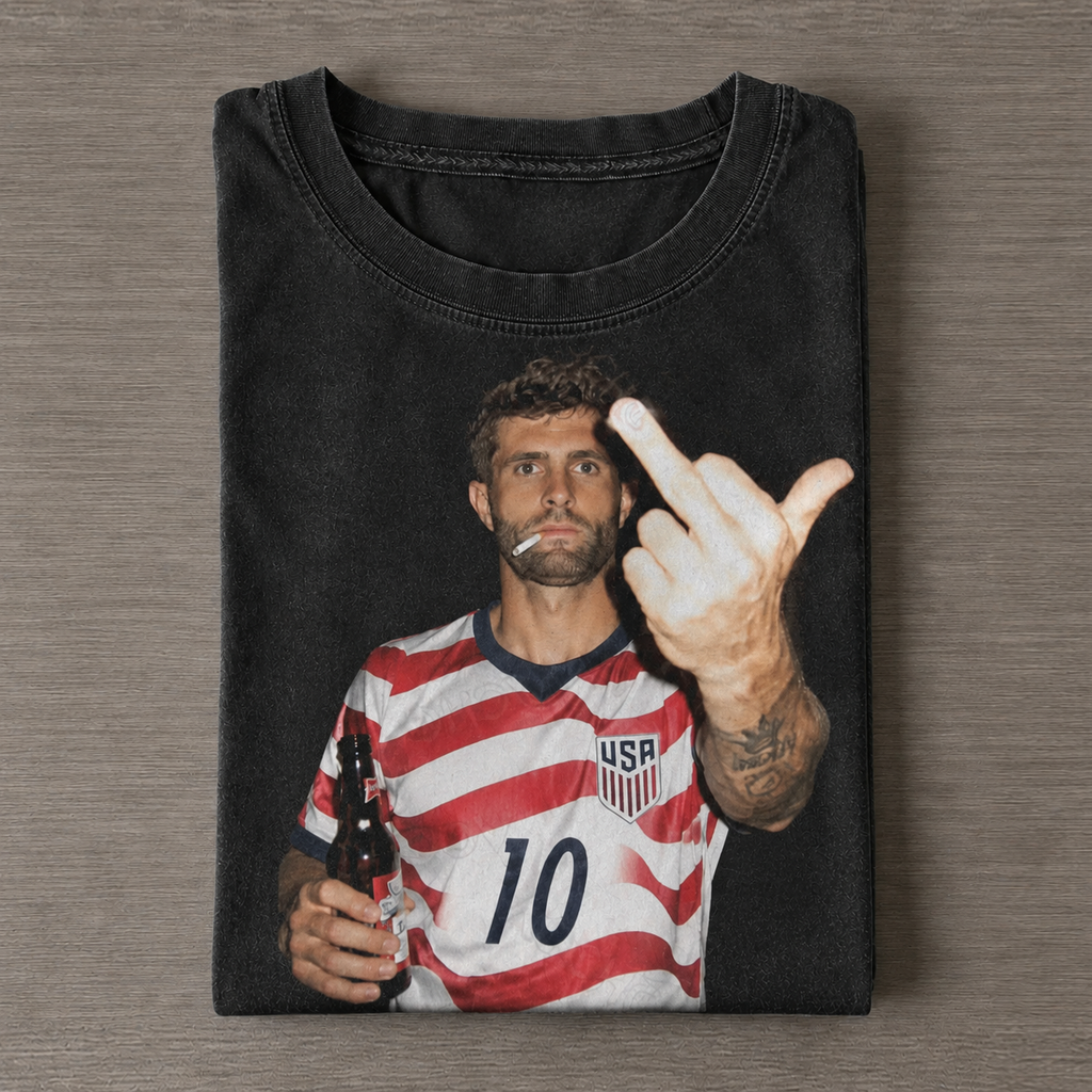 Christian Pulisic USA Soccer Style Tee 3