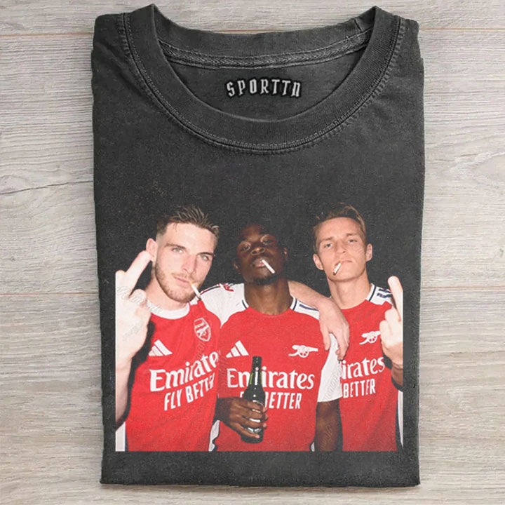 Arsenal-Declan Rice & Martin Ødegaard & Bukayo Saka T-shirt