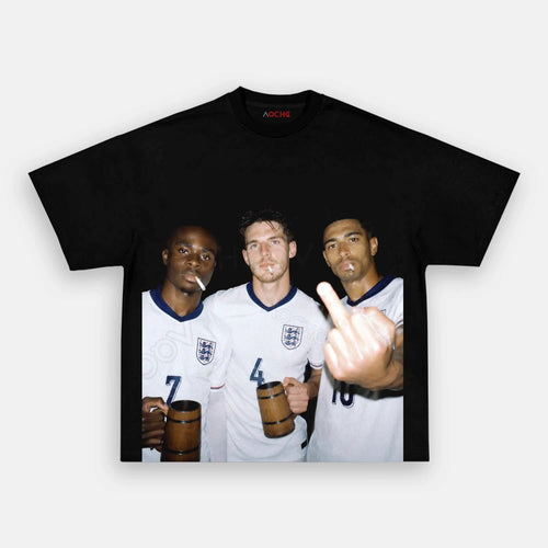 & Jude Bellingham & Bukayo Saka & Declan Rice England Football Style Tee