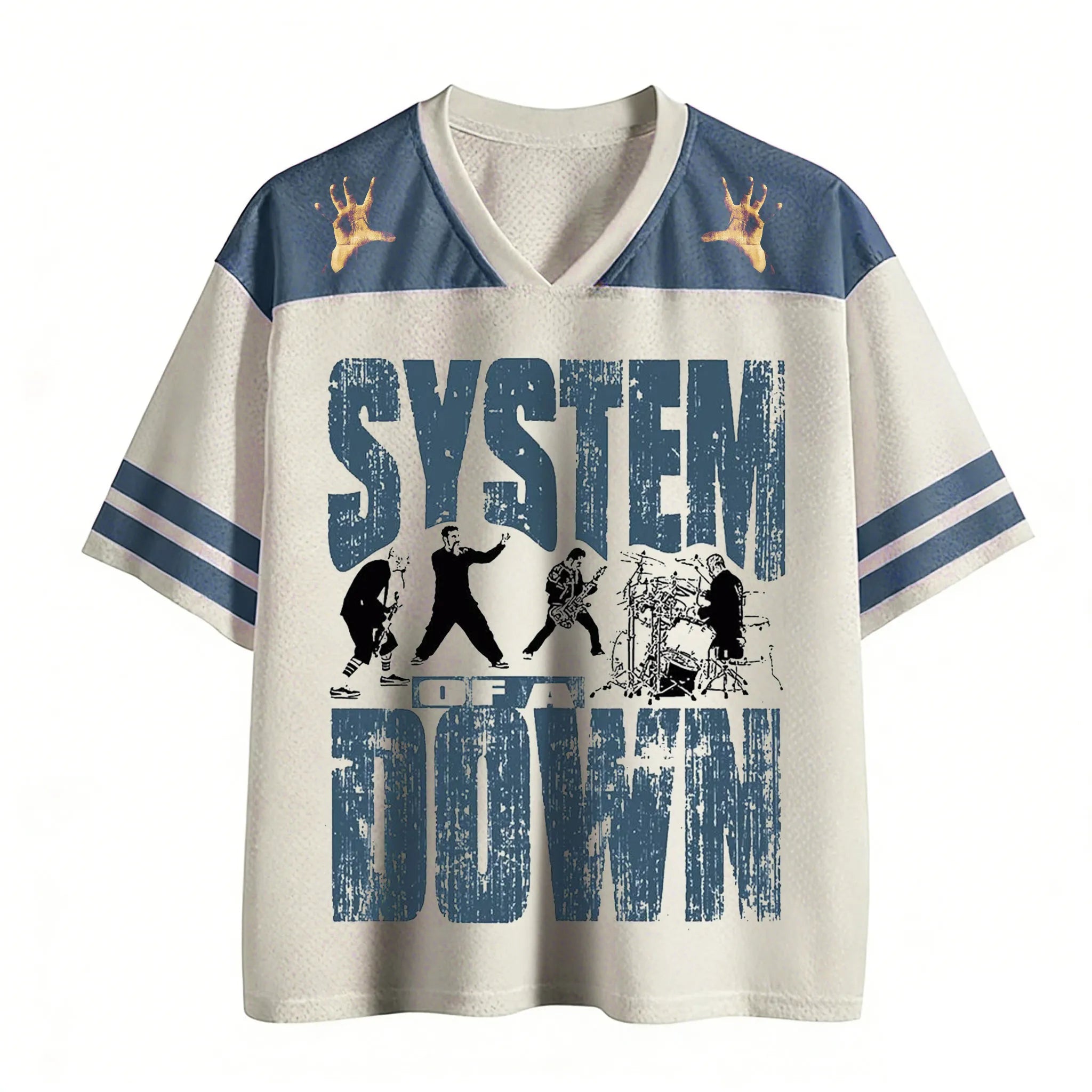 Funny Band System Of A Down Mesh Jersey