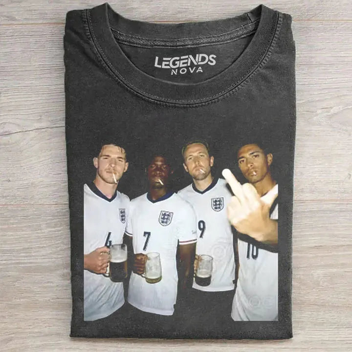 Harry Kane & Jude Bellingham & Bukayo Saka & Declan Rice England Football Style Tee