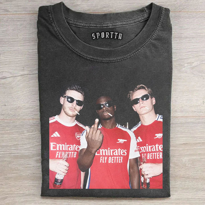 Arsenal-Declan Rice & Martin Ødegaard & Bukayo Saka T-shirt