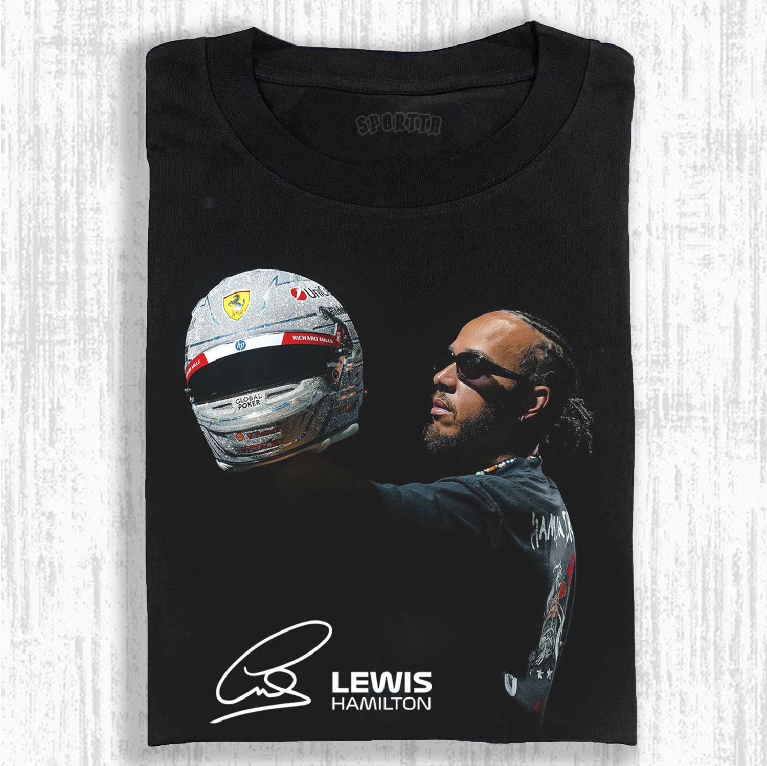 F1 Lewis Hamilton Signed Version Tee/Sweatshirt/Hoodie