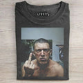 LA HAINE ”MIDDLE FINGER“ VINTAGE GRAPHIC TEE