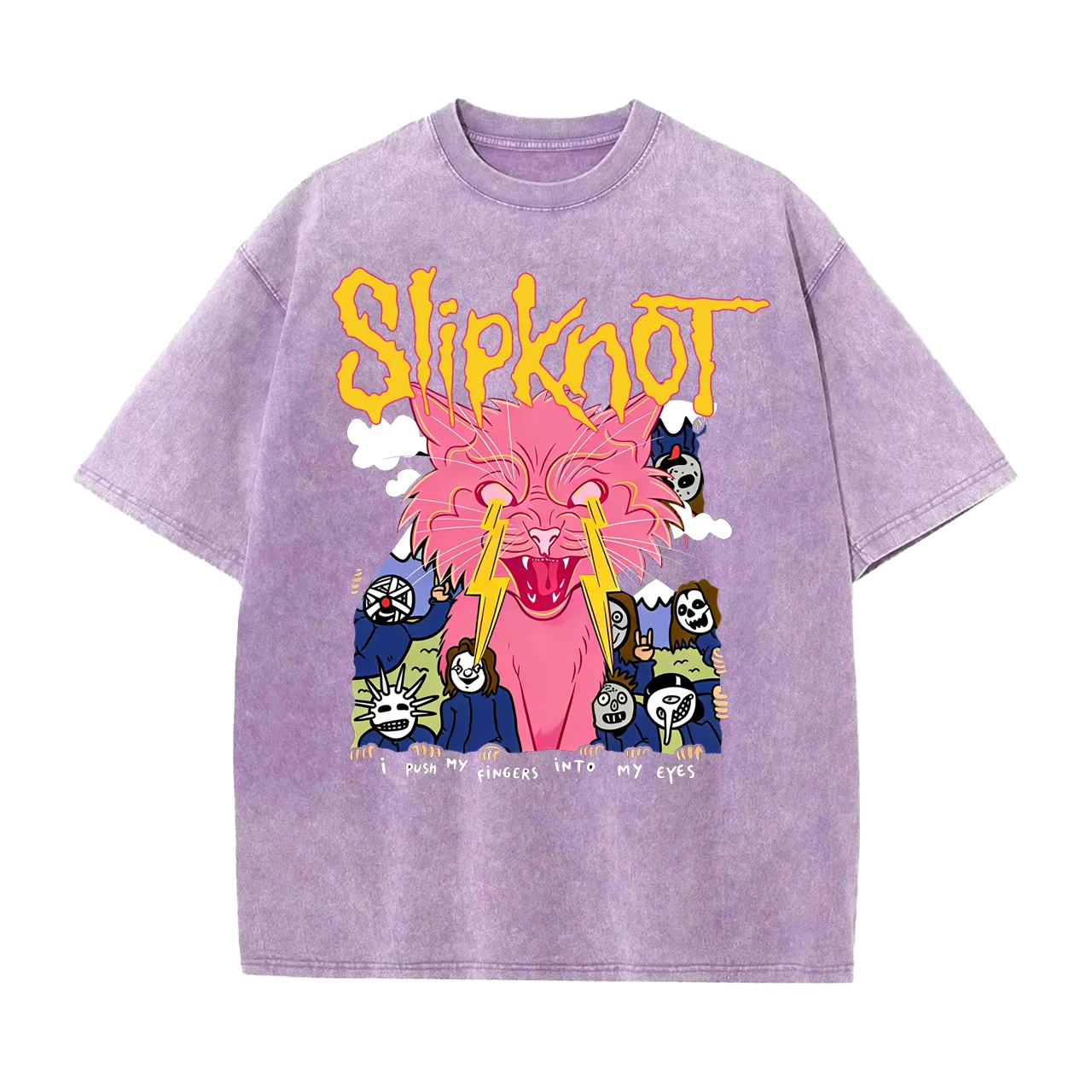 Slipknot Funny Cat T-shirt