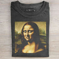 Retro Mona Lisa Art T-shirt