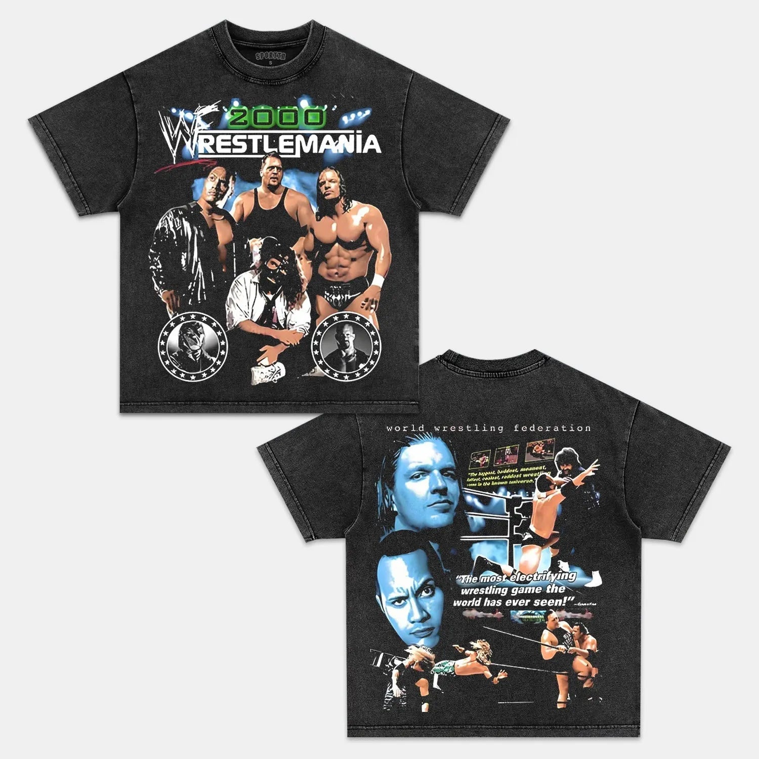 WRESTLEMANIA TEE 6.17