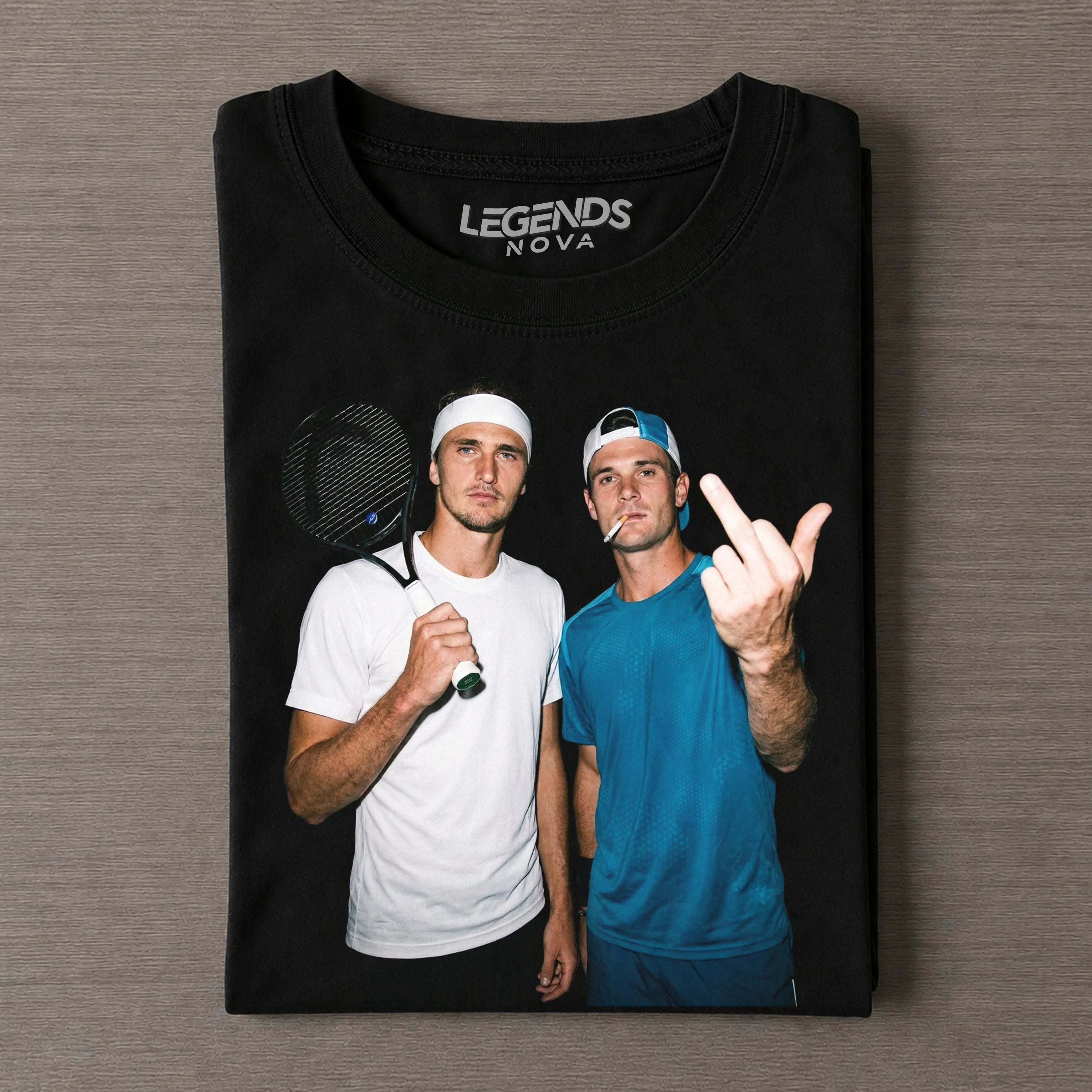 Tommy Paul & Alexander Zverev 2026 Men's Singles Tennis T-shirt