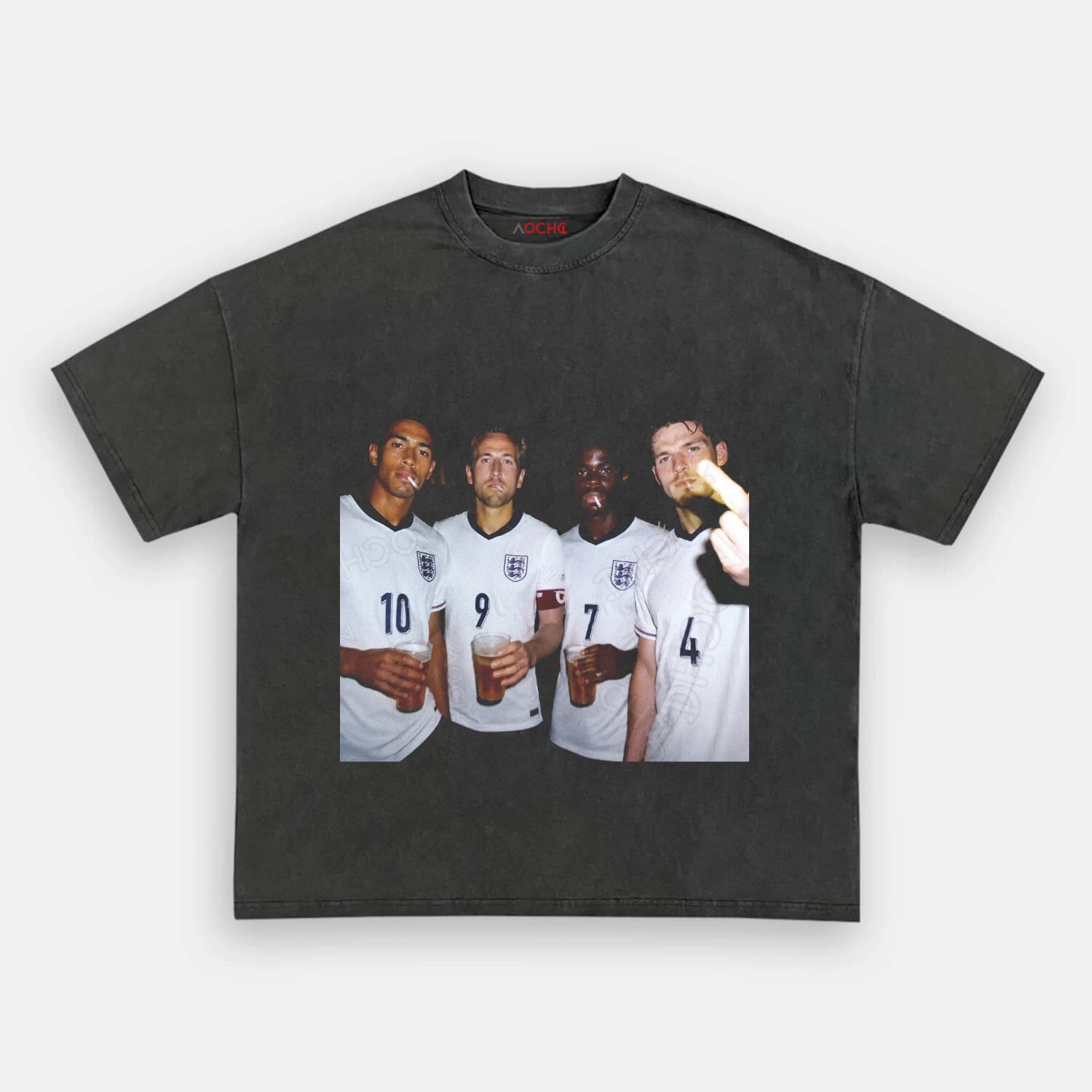 Harry Kane & Jude Bellingham & Bukayo Saka & Declan Rice England Football Style Tee