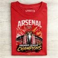Arsenal Premier League Champions Shirt, North London Victory Tee, Historic Championship Celebration Shirt