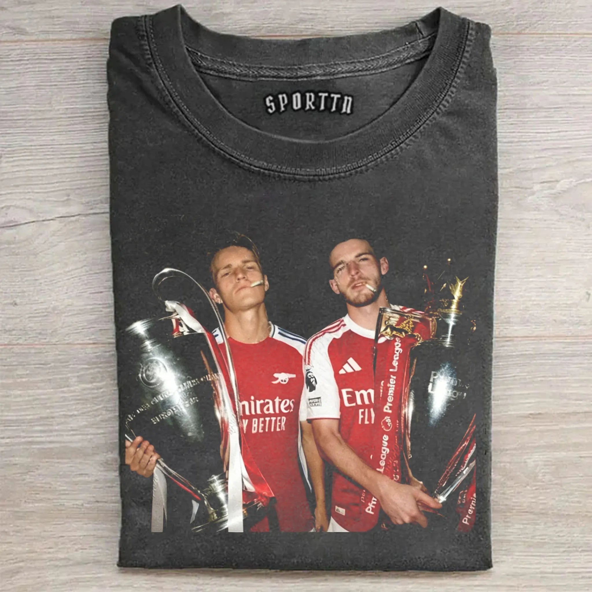Arsenal-Declan Rice & Martin Odegaard Tee