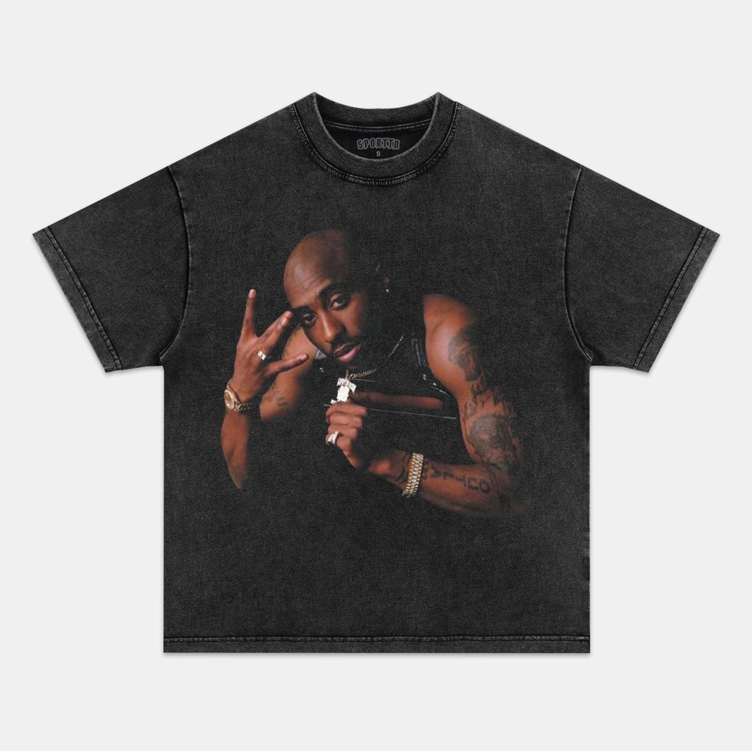 2PC Tupac Shakur V2 T-shirt