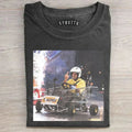 F1 Fernando Alonso Shopping Cart Middle Finger Vintage Washed T-Shirt