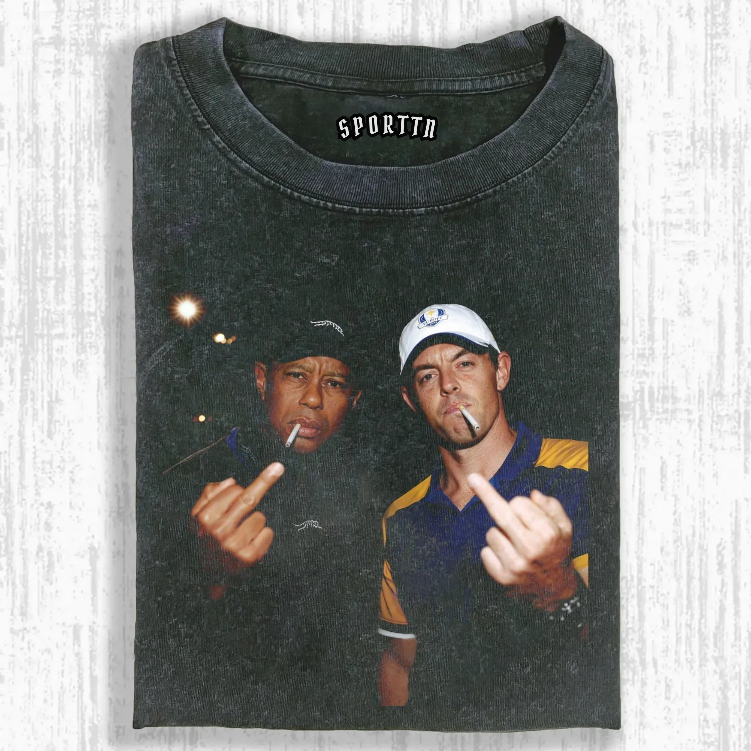 Rory mcllroy & Tiger Woods Tee