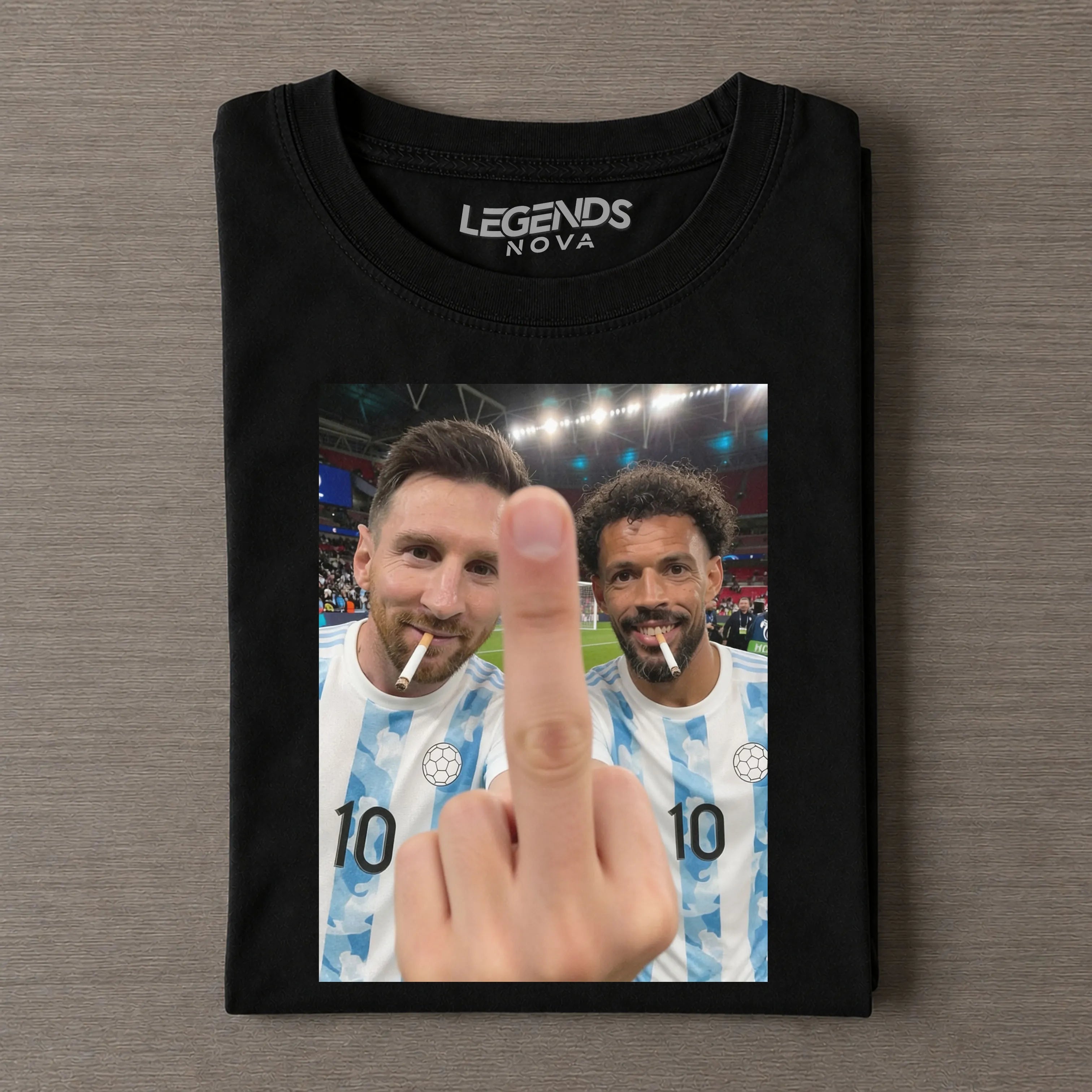 Messi Argentina & Vozinha Cape Verde T-shirt