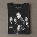 Metallica Vintage Rock Band Graphic T‐Shirt