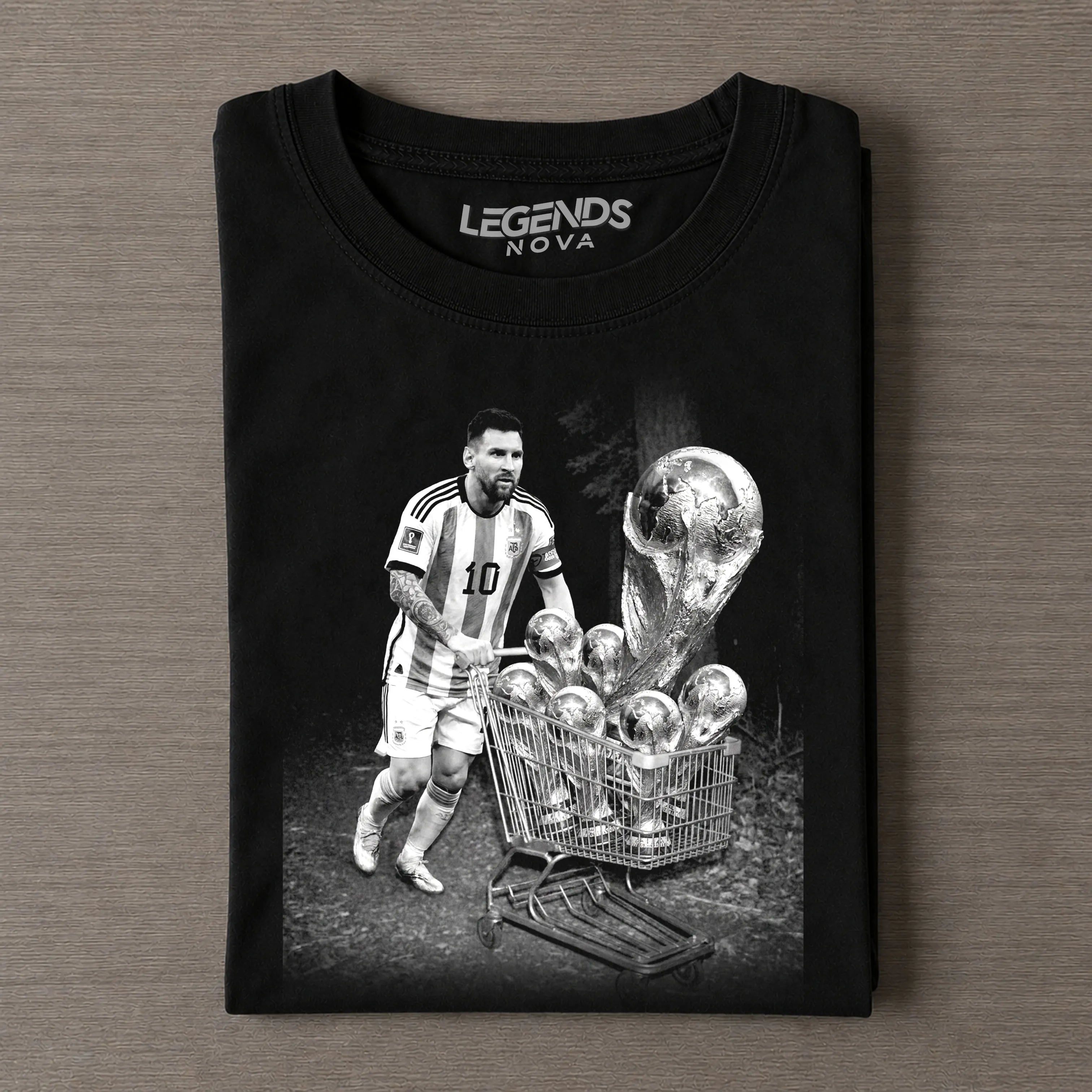 Argentina Messi funny Vintage Tee