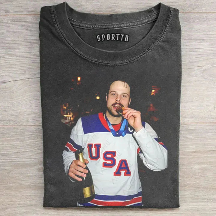 Auston Matthews Champion Hockey T-shirt