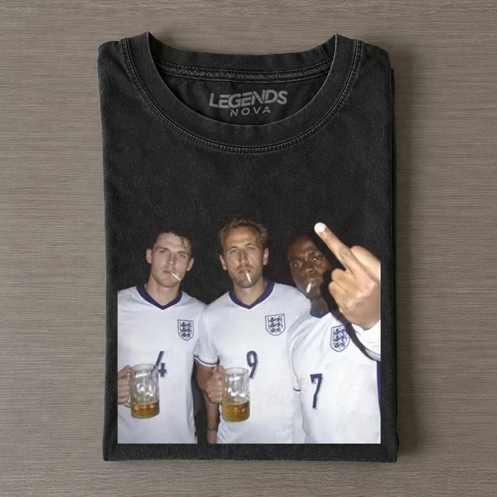 Harry Kane & Bukayo Saka & Declan Rice England Football Style Tee