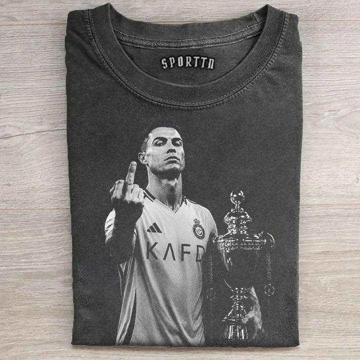 Cristiano Ronaldo CR7’s 2025–26 Saudi Pro League Title T-shirt