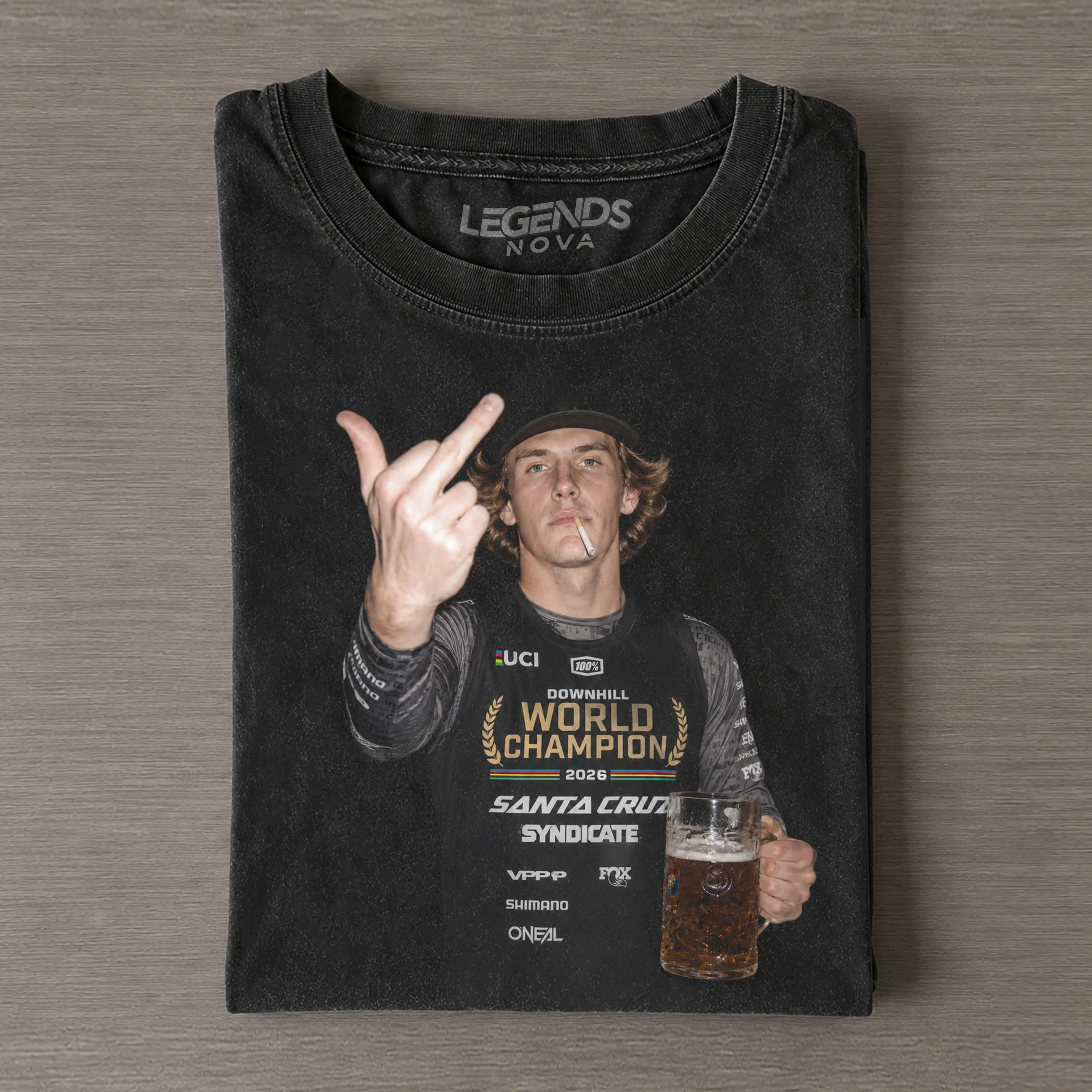 Jackson Goldstone 2026 UCI MTB DHI World Champs T-shirt