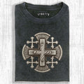 JERUSALEM CROSS VINTAGE T-SHIRT