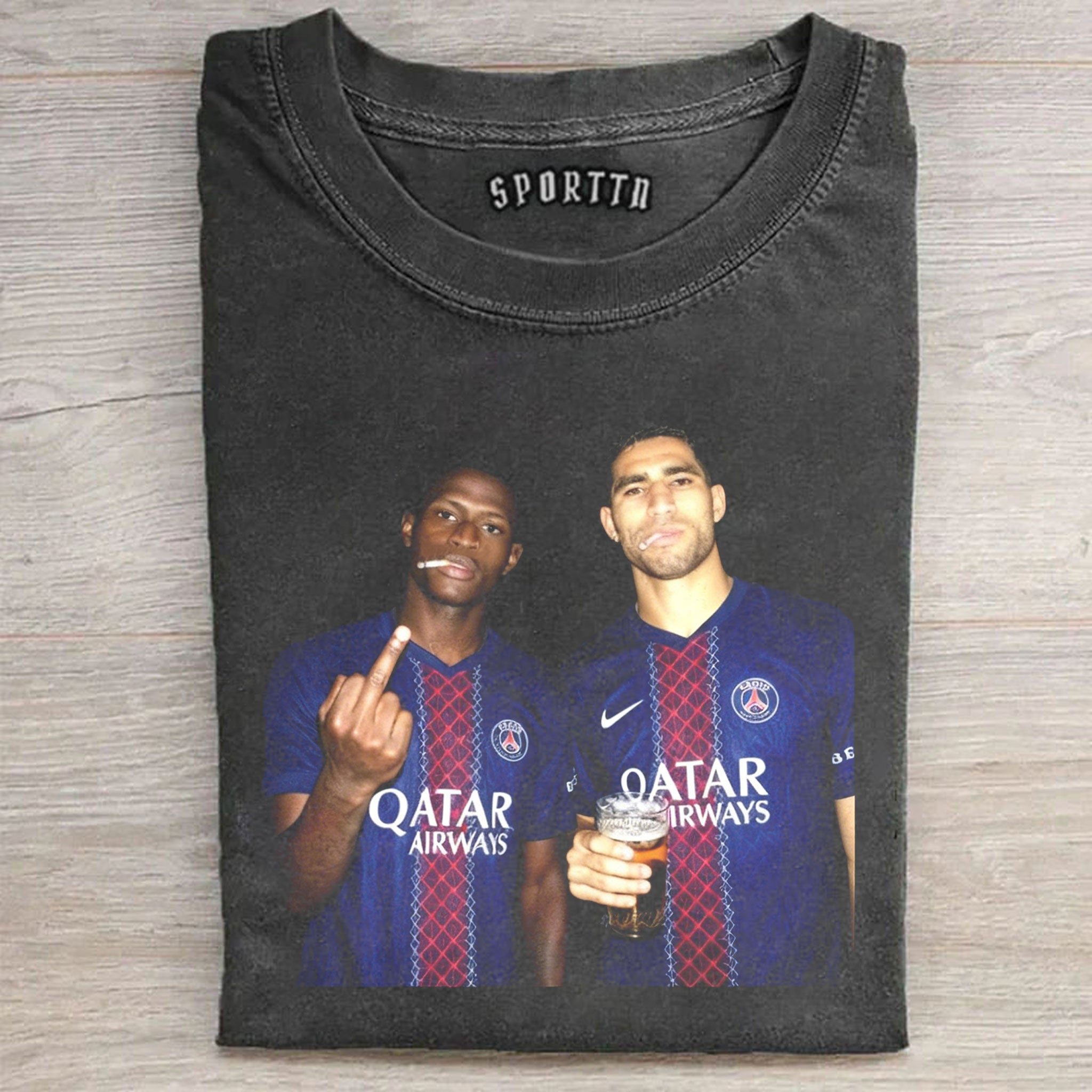 PSG-Achraf Hakimi & Nuno Mendes Tee
