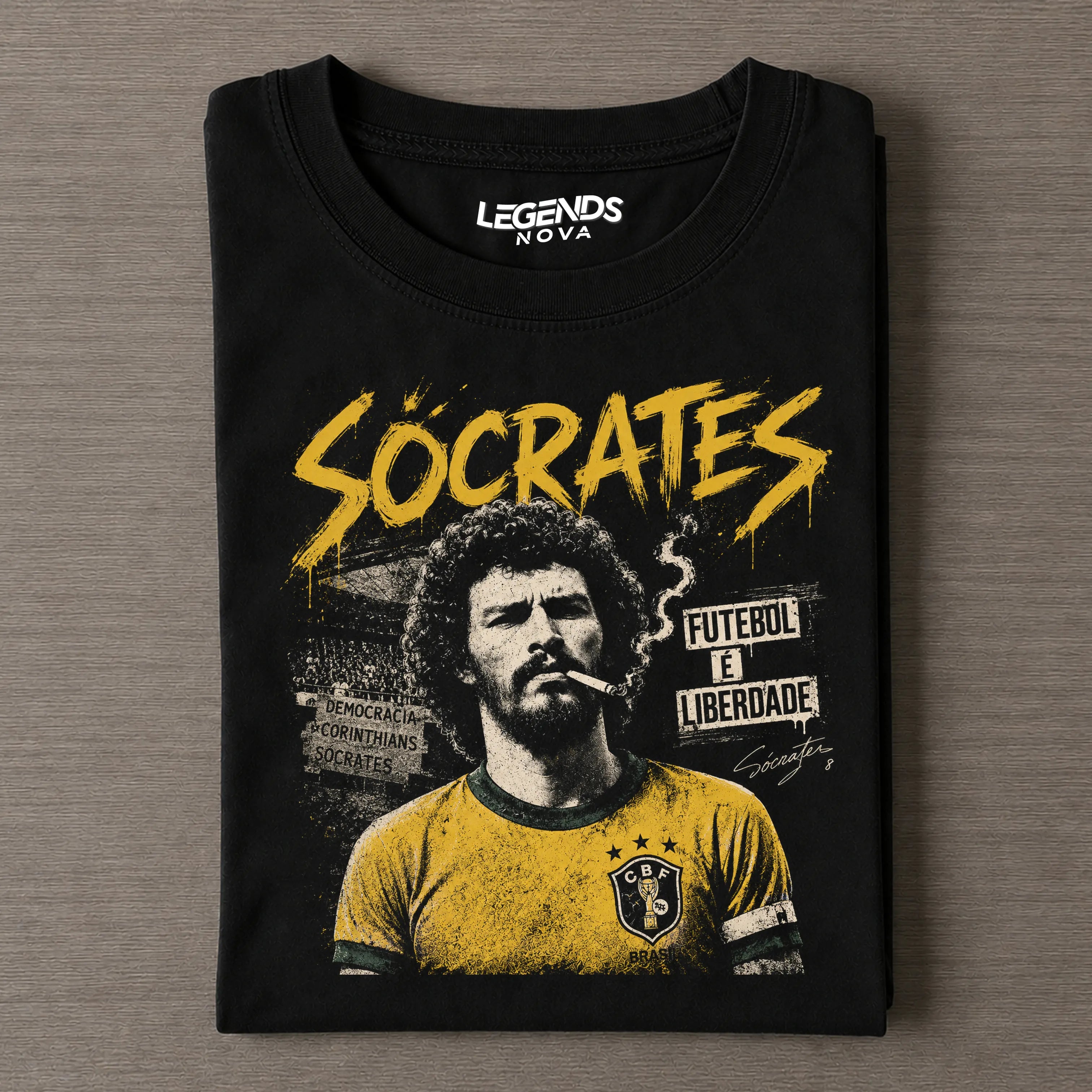 Sócrates O Capitão Tee