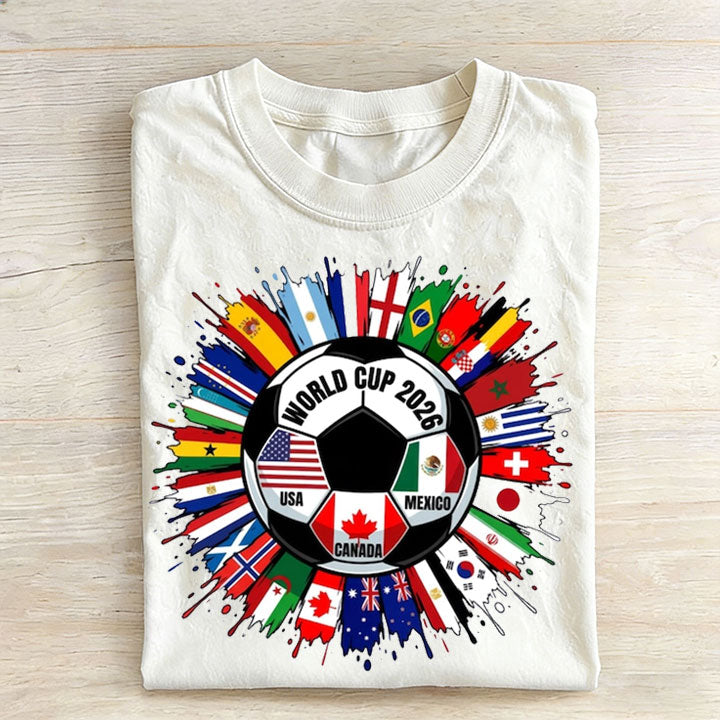 2026 Soccer Cup Shirt丨Sport Fan Gift