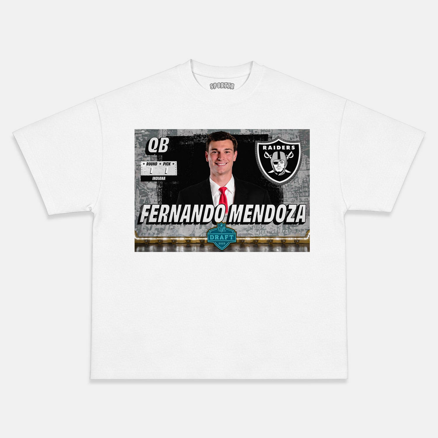 Fernando mendoza 2026 1st V4 Tee